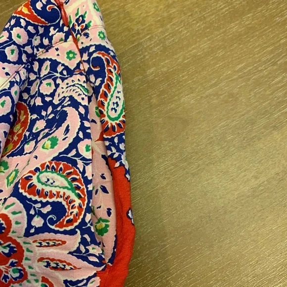 Boden Palazzo fluid crêpe trousers in the multicolored floral Presley print - Picture 11 of 12